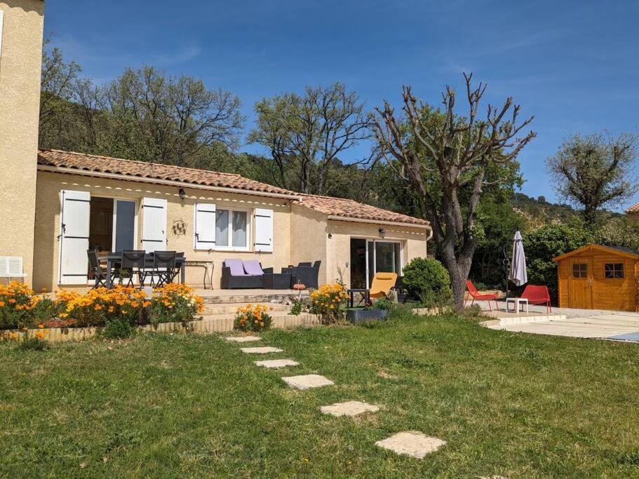 Villa Calme Avec Piscine A Greoux Exterior foto