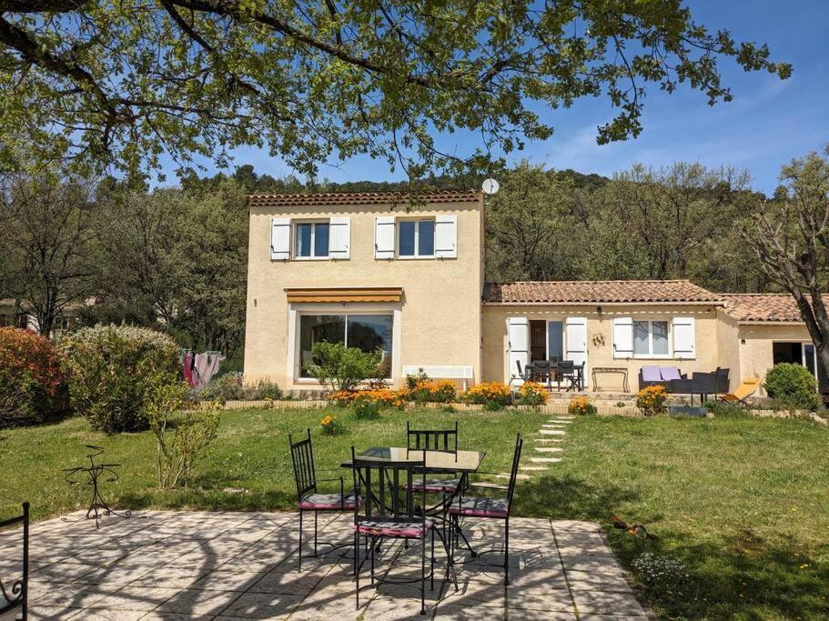 Villa Calme Avec Piscine A Greoux Exterior foto